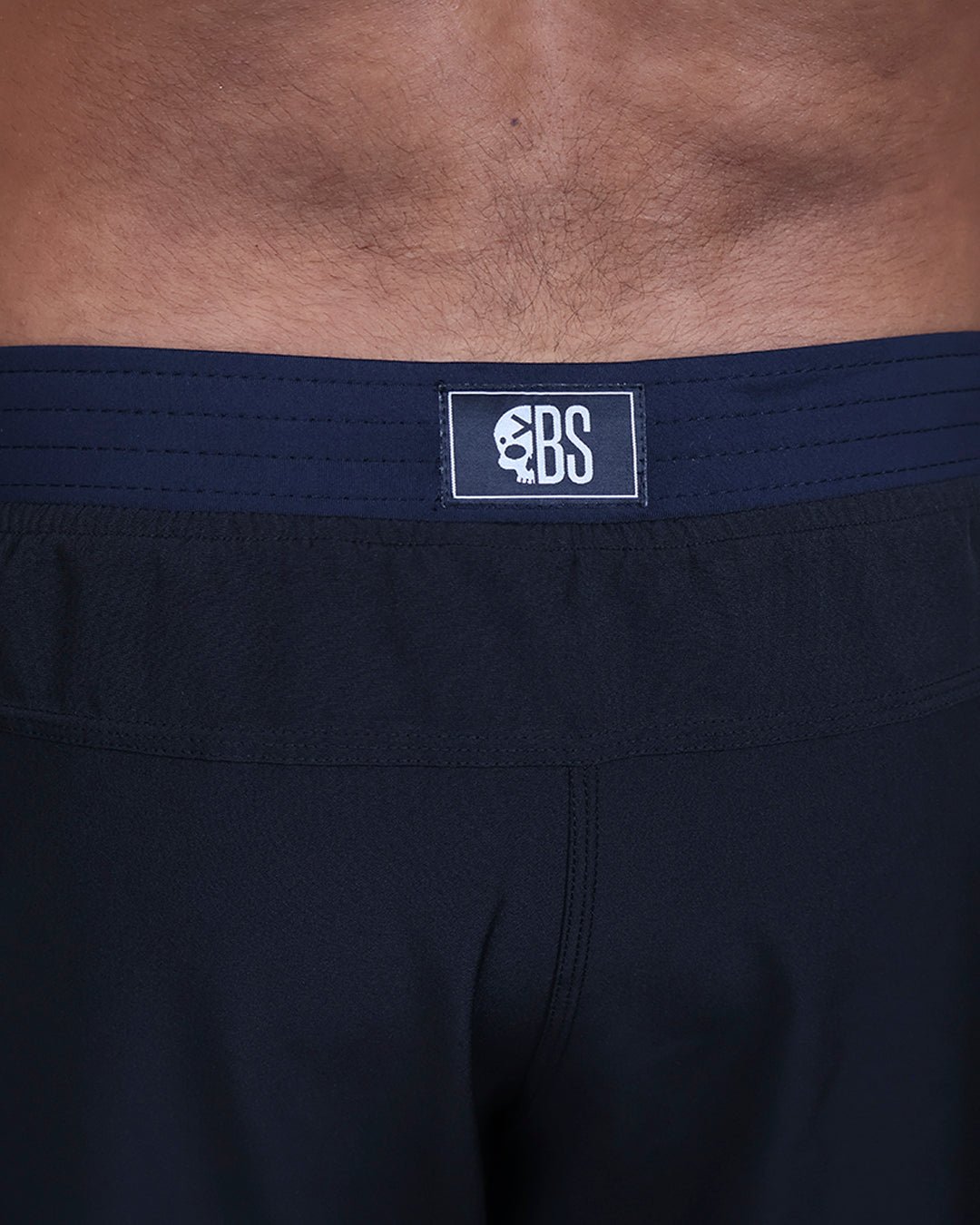Short Masc c/ Short Térmico - Preto