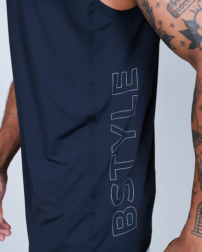 Regata Machão c/ Recortes BSTYLE - Preto