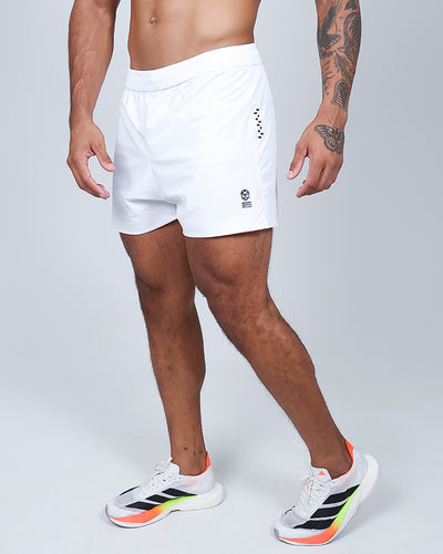 Short Masc Curto Run - Branco