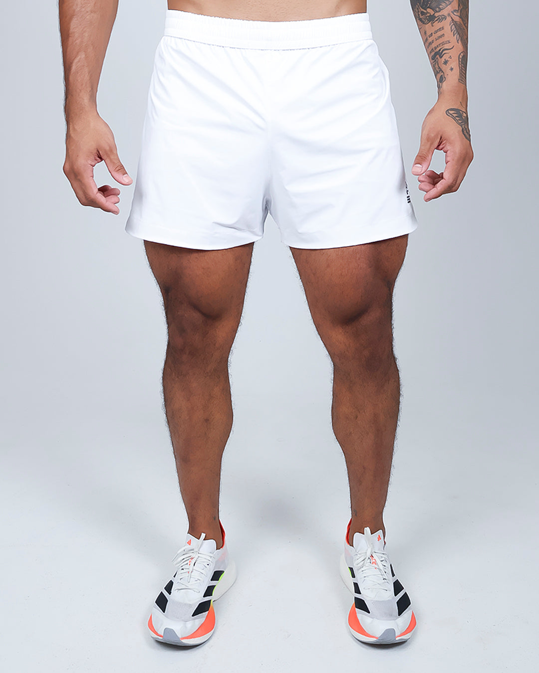 Short Masc Curto Run - Branco