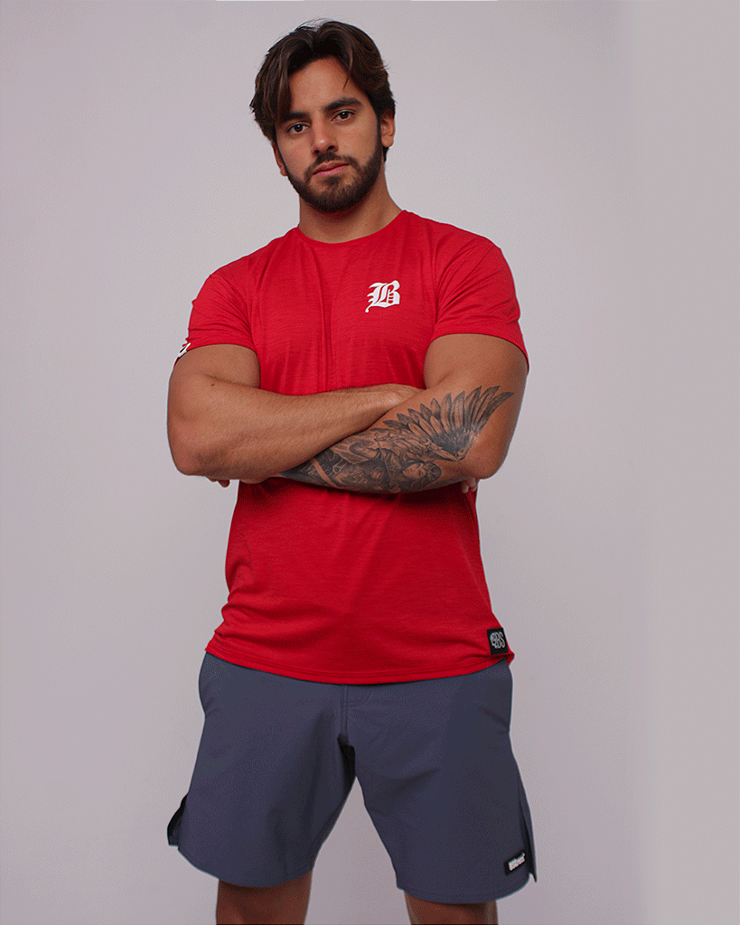 Camisa Mas. BSCross - Vermelho