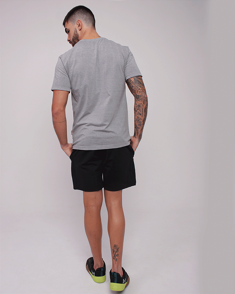 Camiseta Mas. Stonada BS - Cinza
