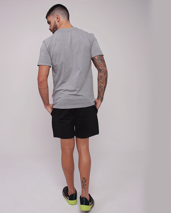 Camiseta Mas. Stonada BS - Cinza