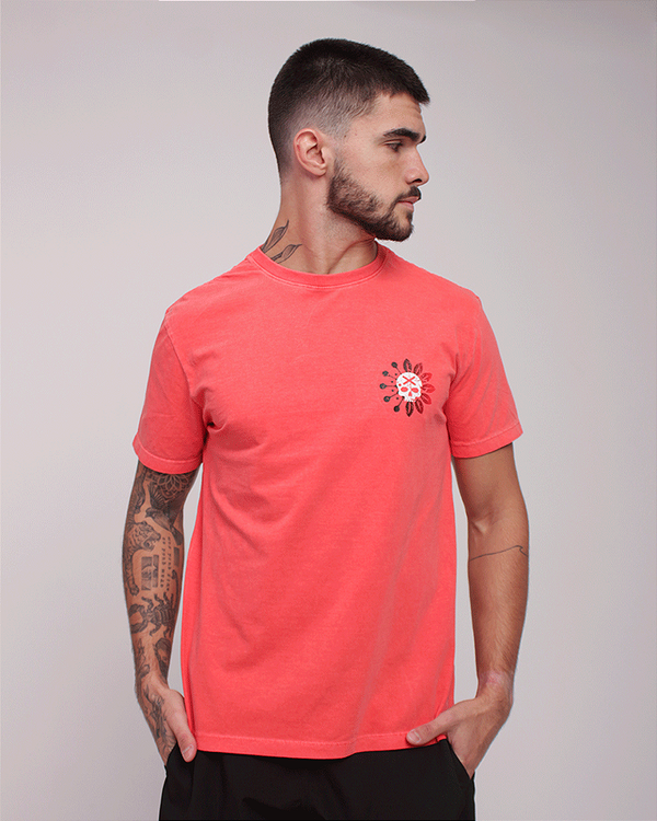 Camiseta Mas. Stonada BS - Salmão