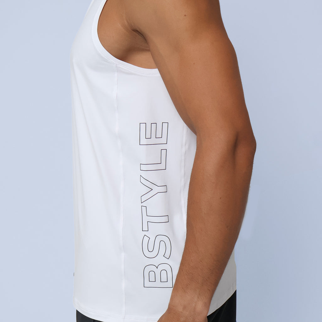 Regata Machão c/ Recortes BSTYLE - Branco