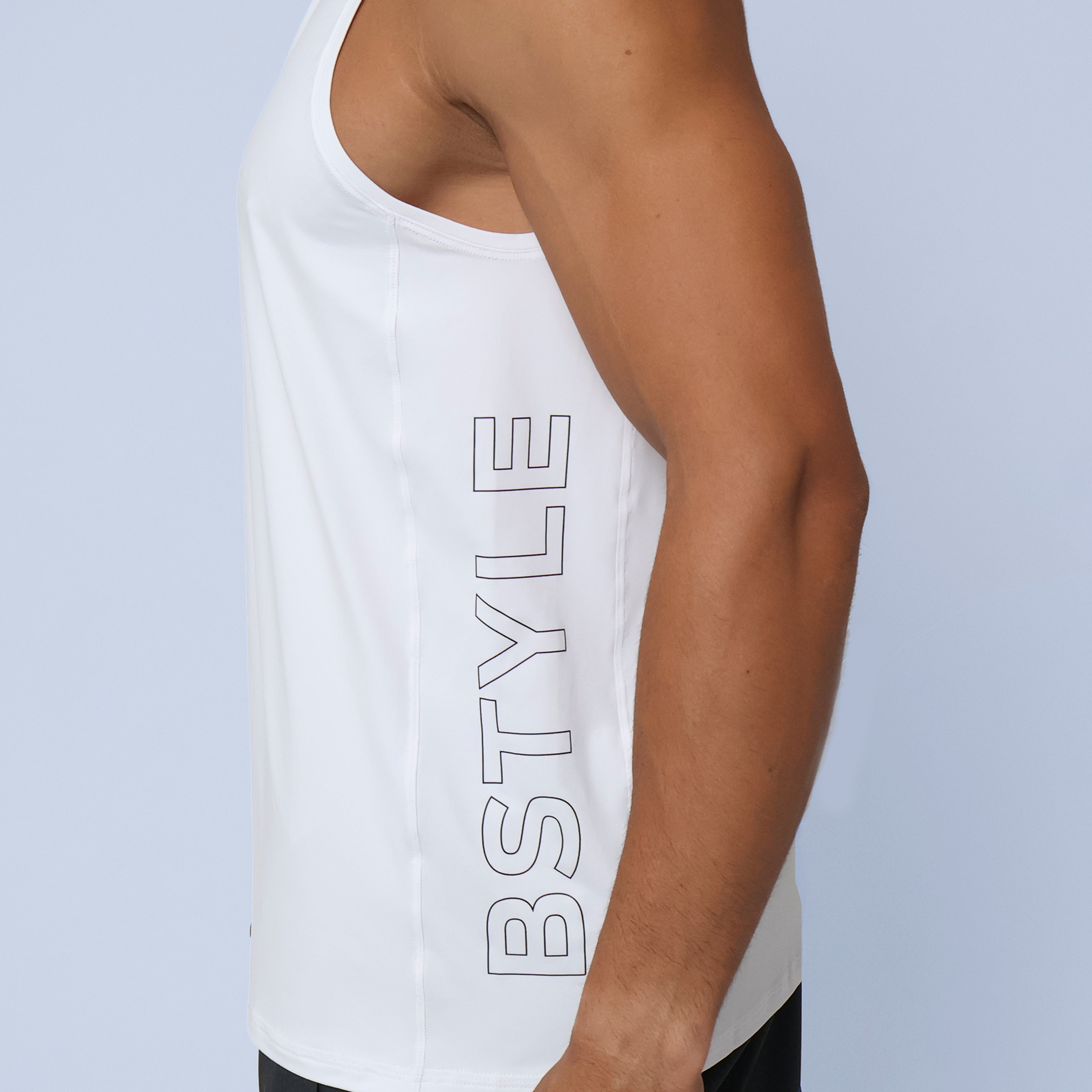 Regata Machão c/ Recortes BSTYLE - Branco