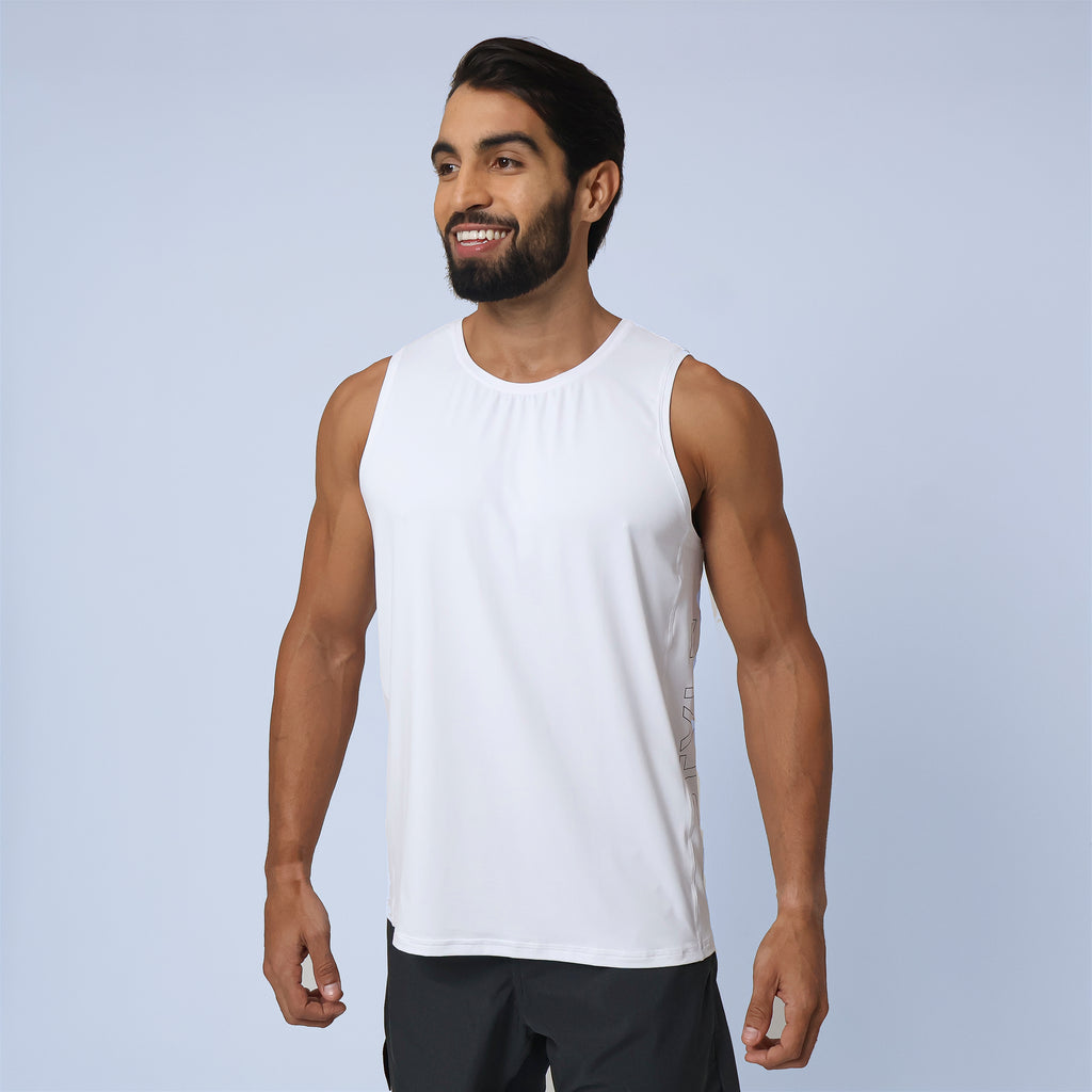 Regata Machão c/ Recortes BSTYLE - Branco