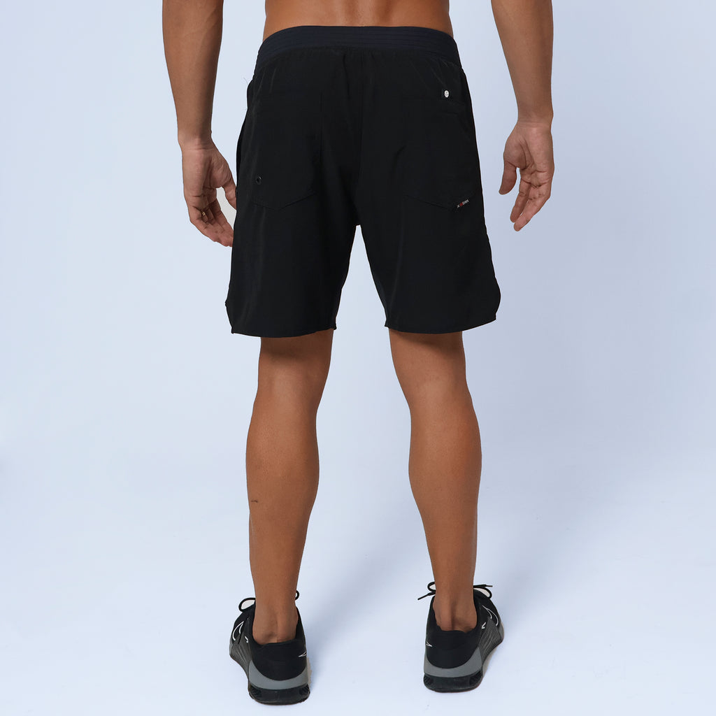 Short Masc c/ Bolso e Zíper - Preto