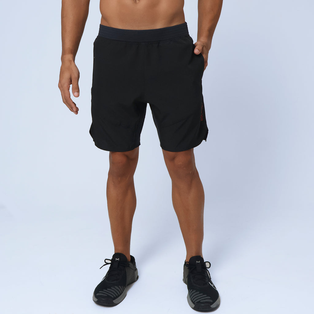 Short Masc c/ Bolso e Zíper - Preto