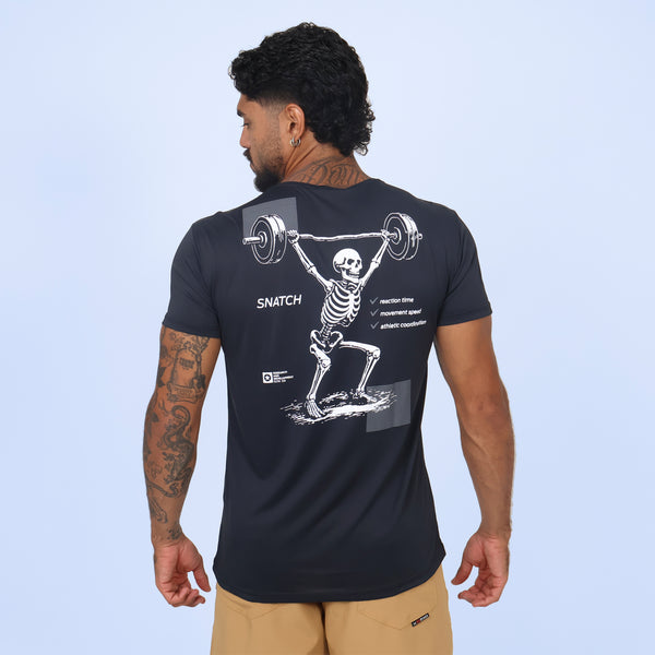 Camiseta Skull Snatch - Preto