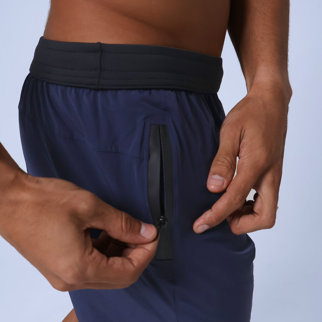 Short Tactel c/ Bolso e Zíper - Pirata