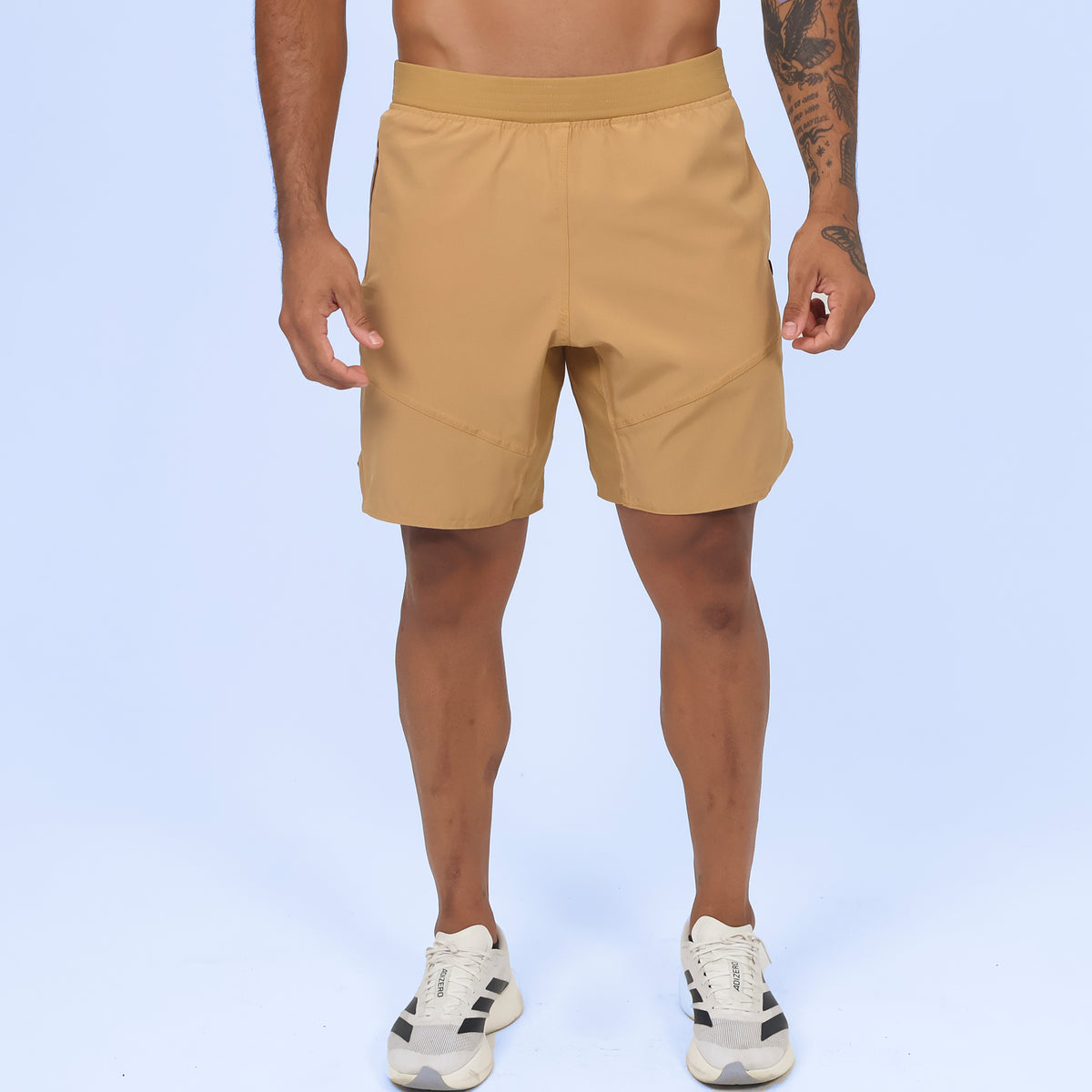 Short c/ Bolso e Zíper - Caqui