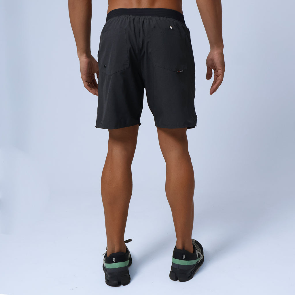 Short Masc c/ Bolso e Zíper - Chumbo
