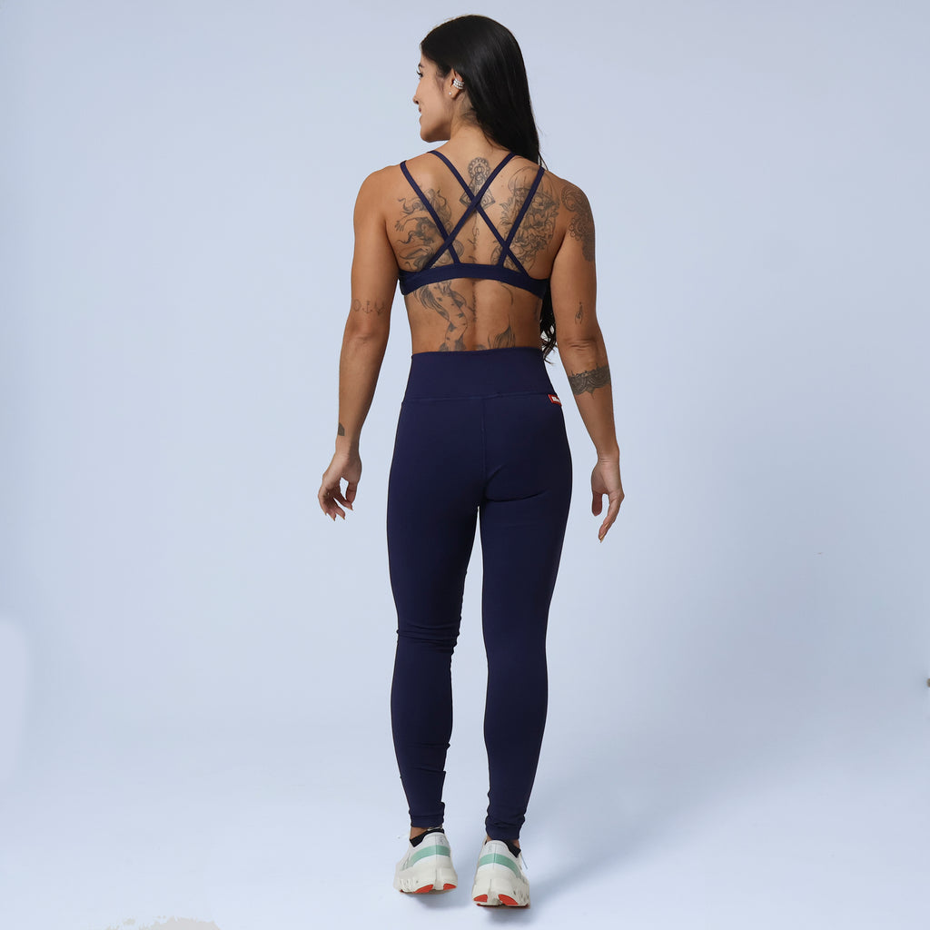 Top Frente Única c/ Alça Dupla - Marinho