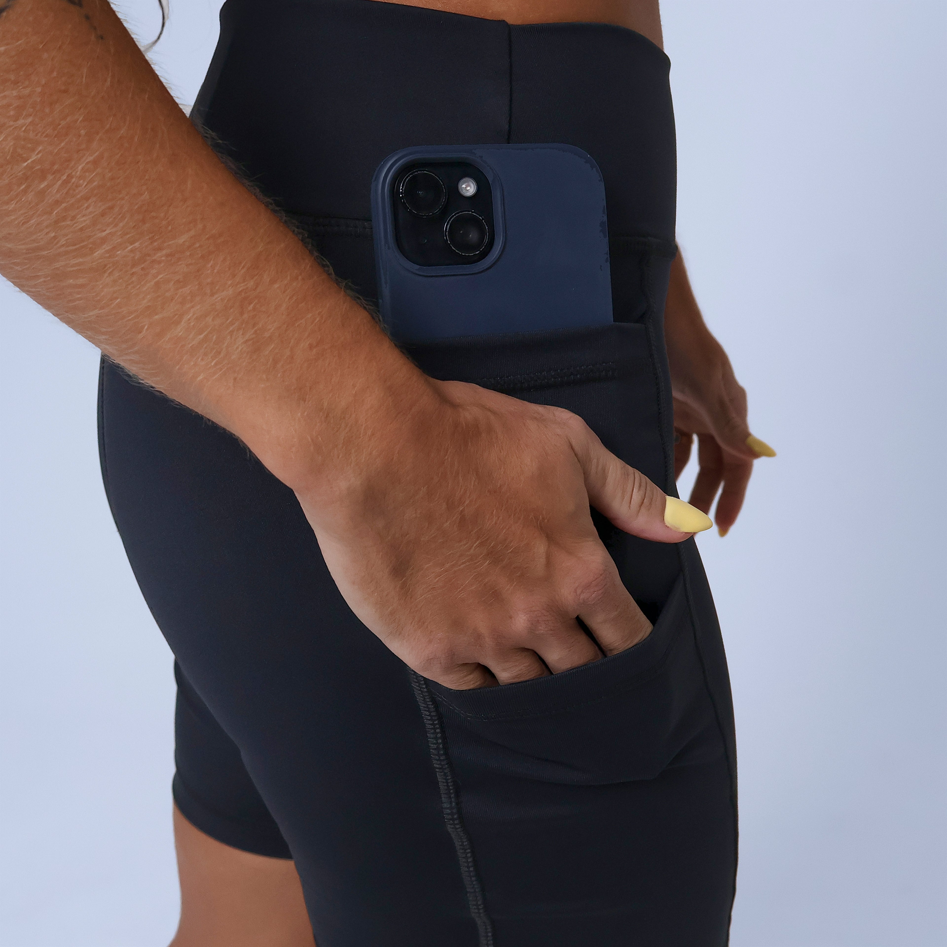 Short c/ Bolso Lateral Duplo Performance- Preto
