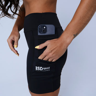 Short BSpro com 4 Bolsos Performance - Preto