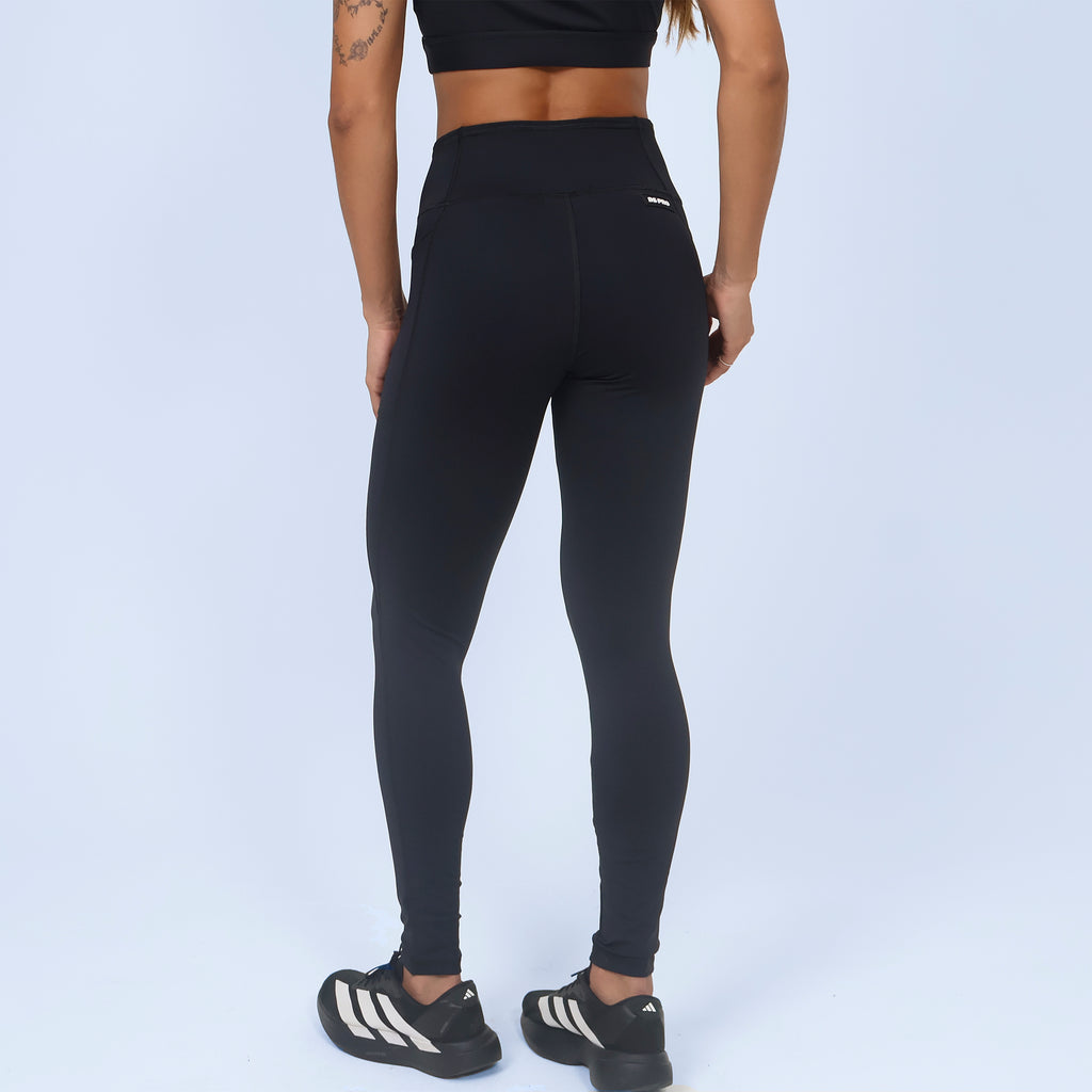 Legging Alta Compress Running BS PRO - Preto