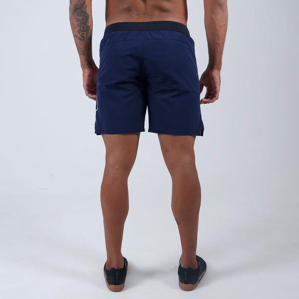 Short Tactel c/ bolso e Zíper - Marinho