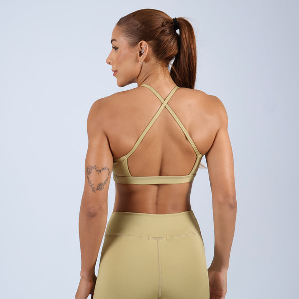 Top Frente Única - Khaki