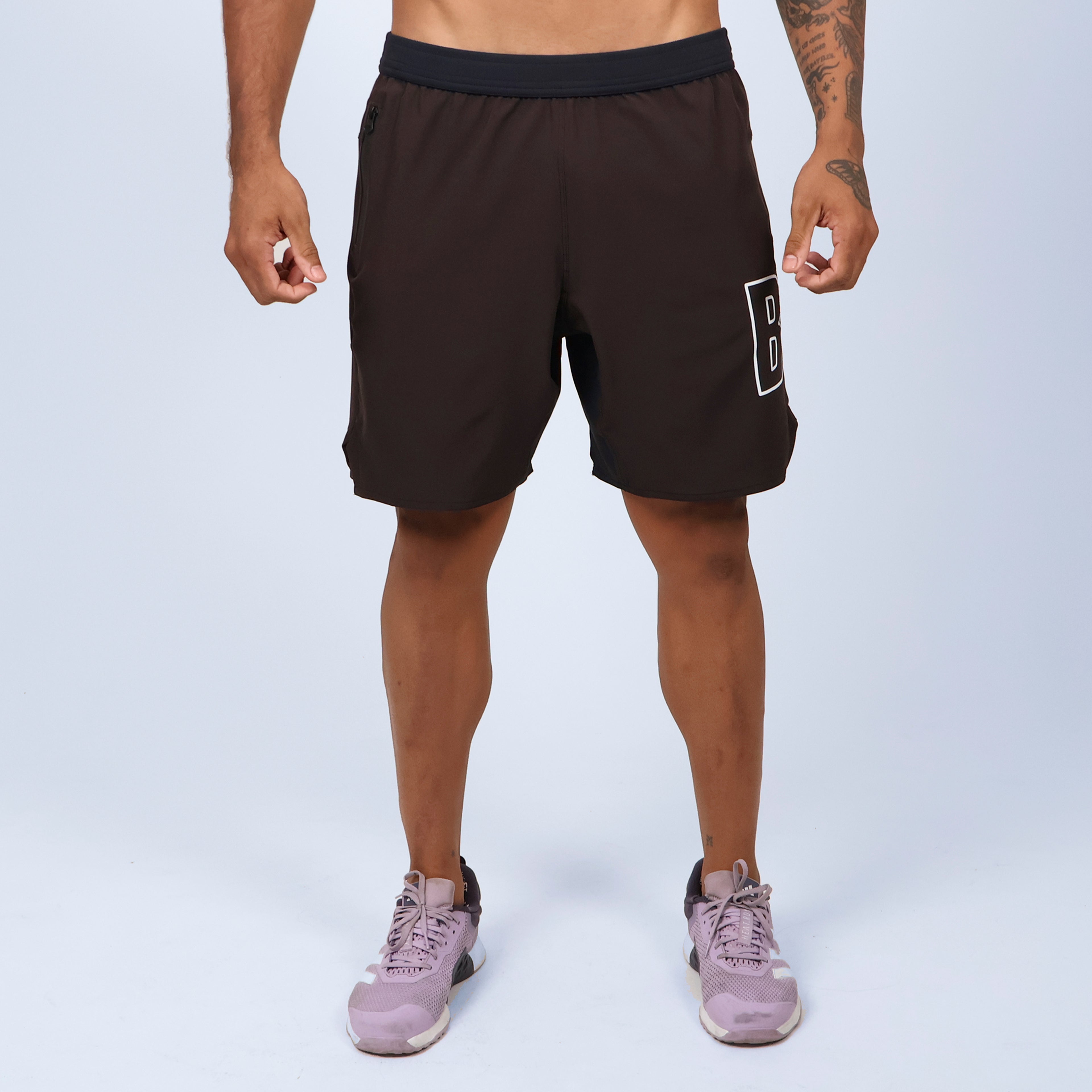 Short c/ Bolso e Zíper - Marron