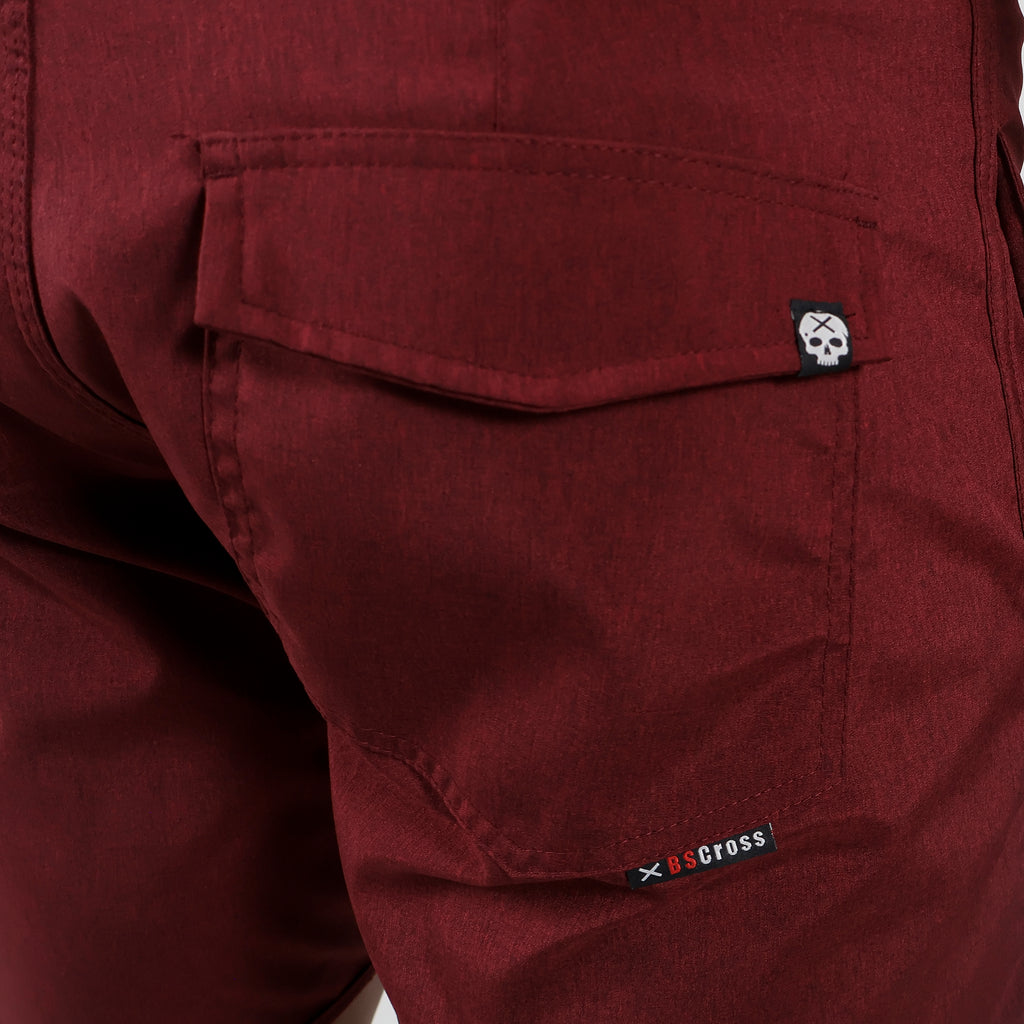 Bermuda Speed One Color - Vinho