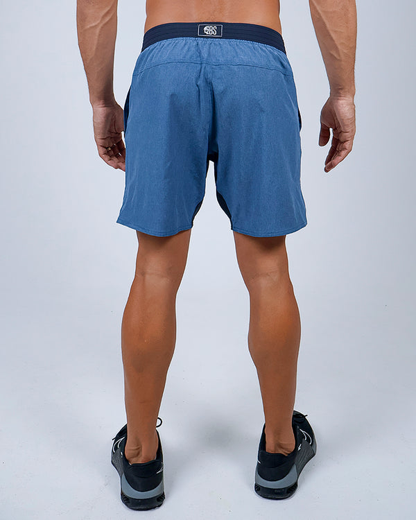 Short Masc Cós Estreito - Cobalto