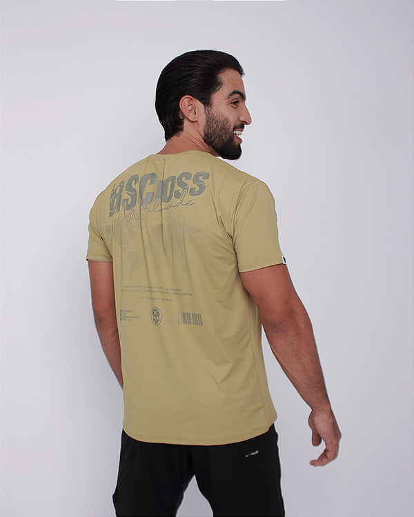 Camisa Mas. BS Maps - Liso Khaki