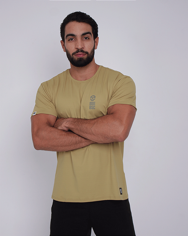 Camisa Mas. BS Maps - Liso Khaki