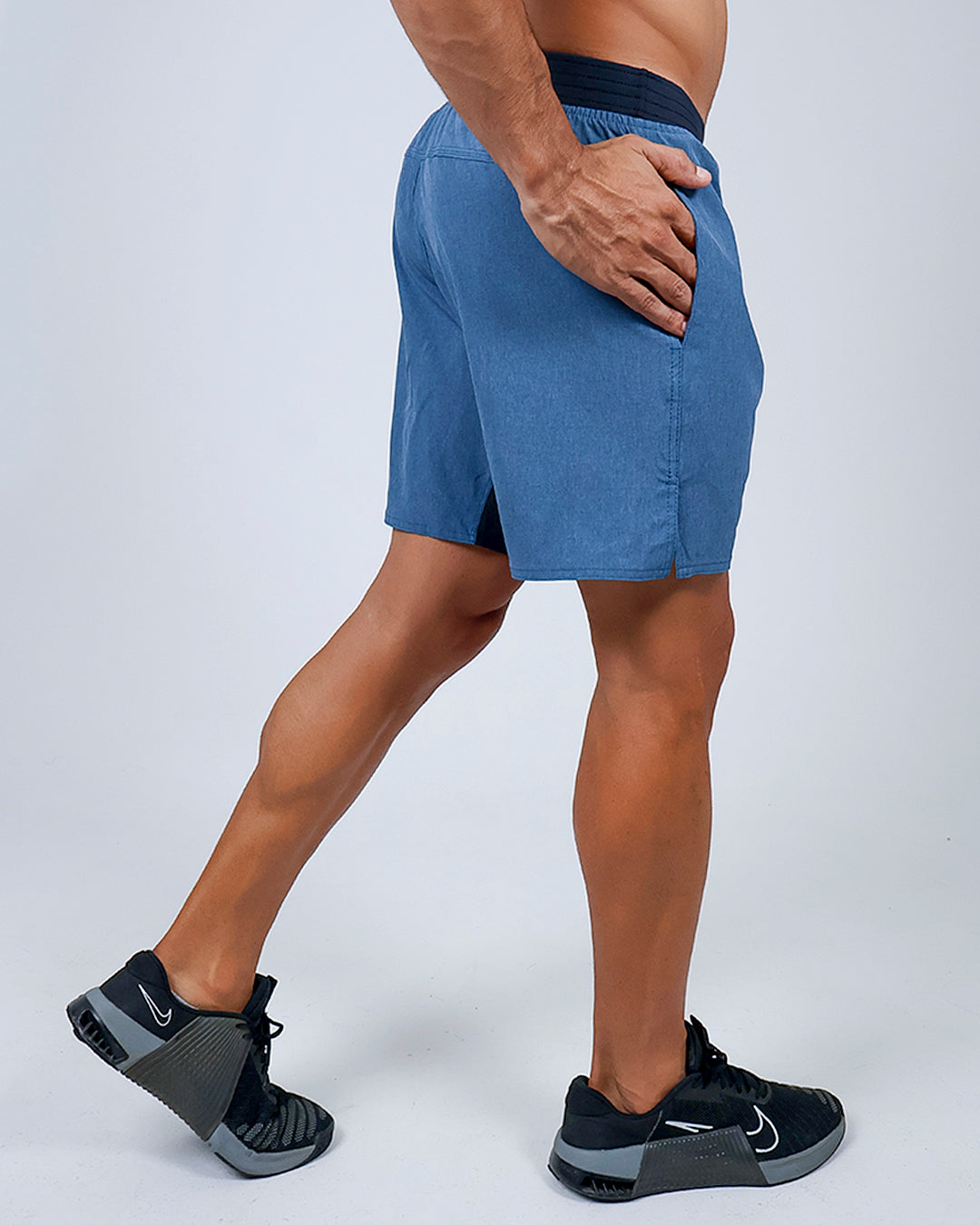 Short Masc Cós Estreito - Cobalto