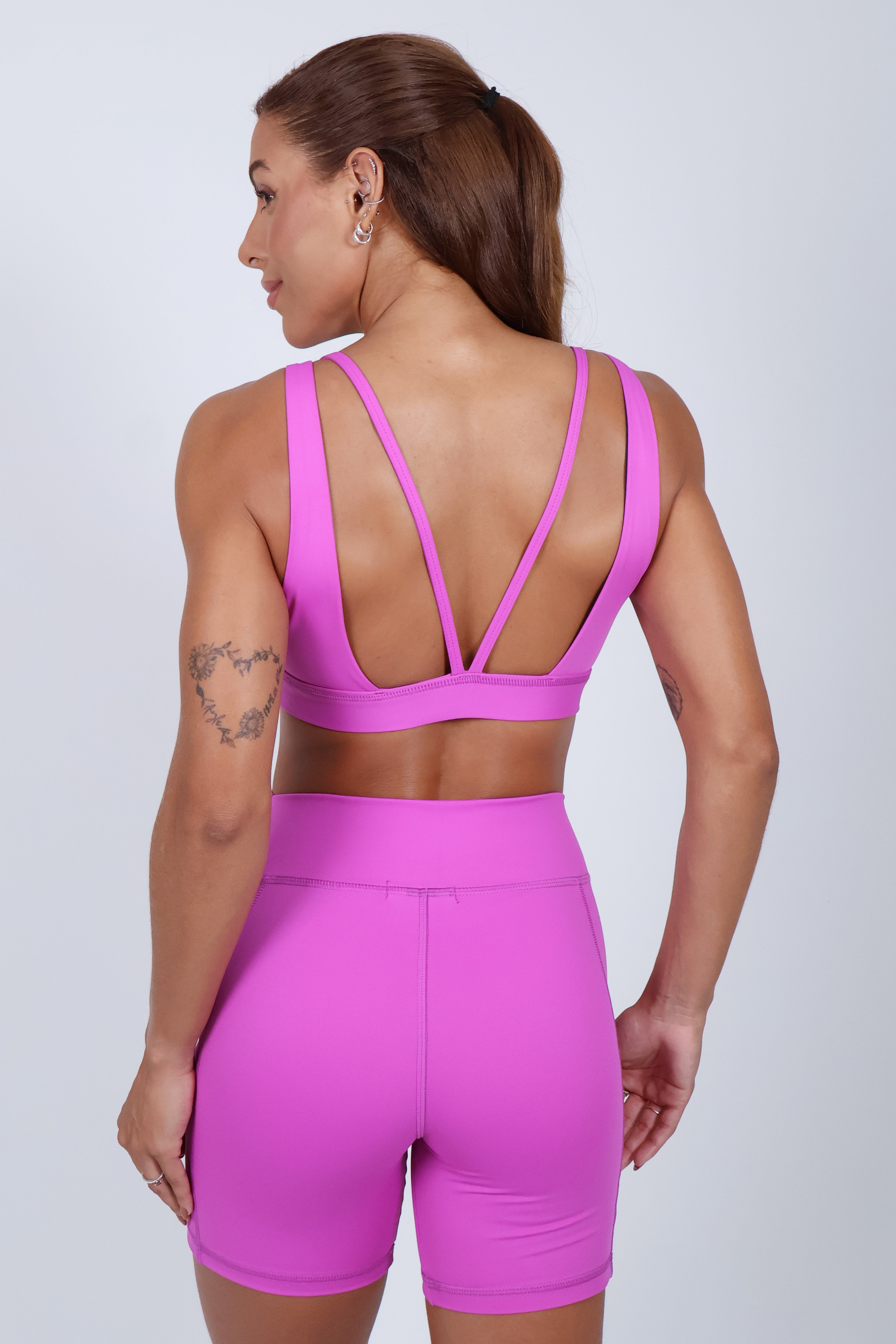 Top c/ Recortes One Color - Purple
