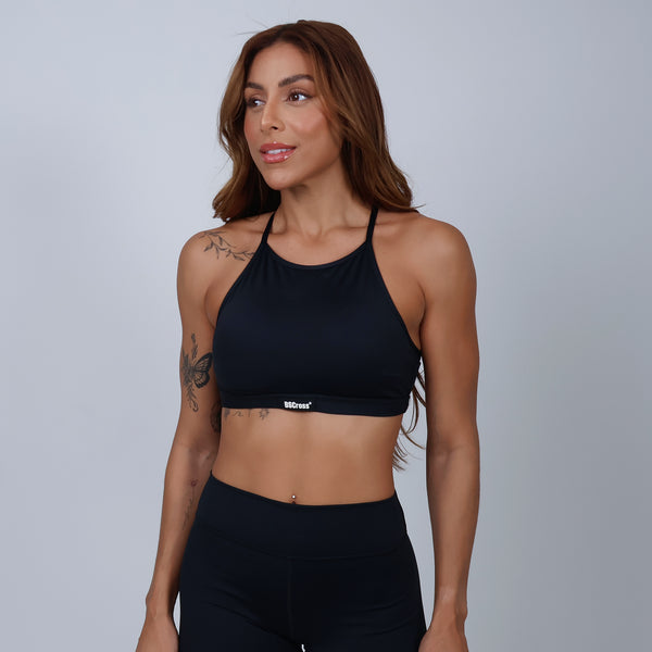 Top Frente Única - Preto