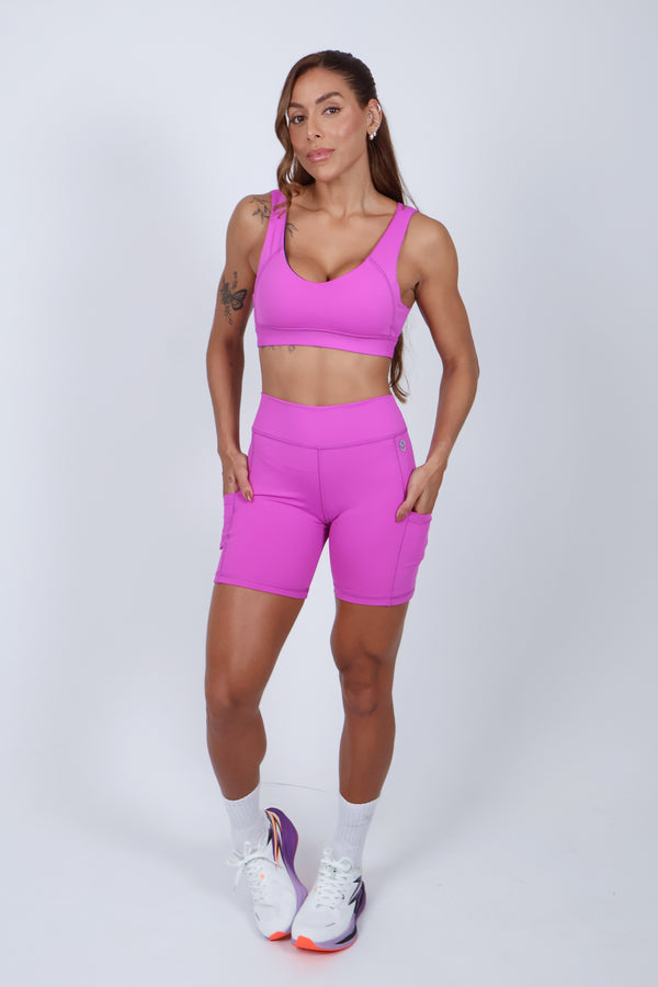 Top c/ Recortes One Color - Purple