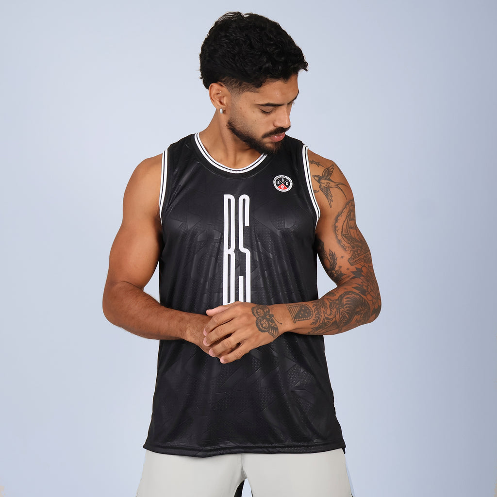Regata Machão Basquete - Preto