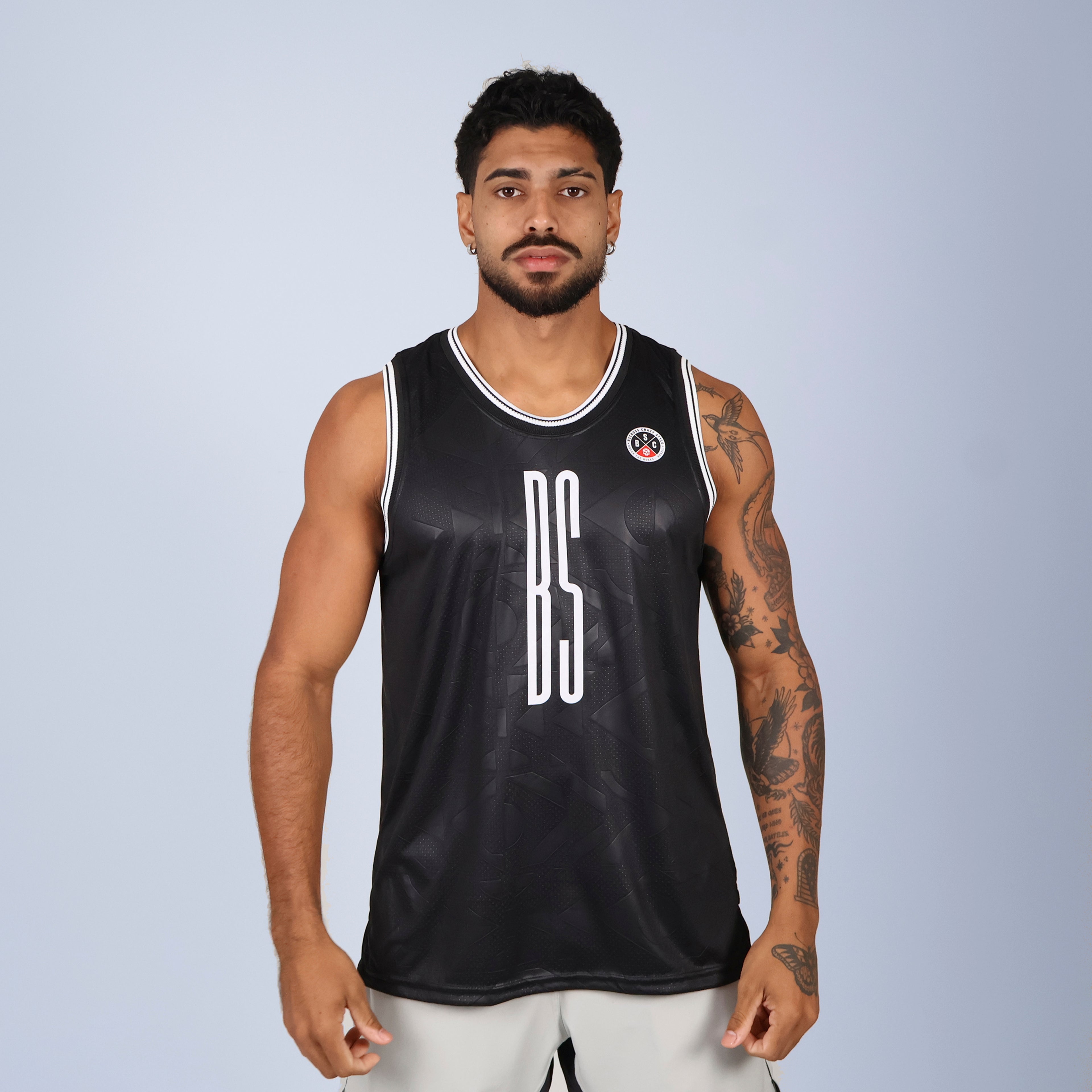 Regata Machão Basquete - Preto