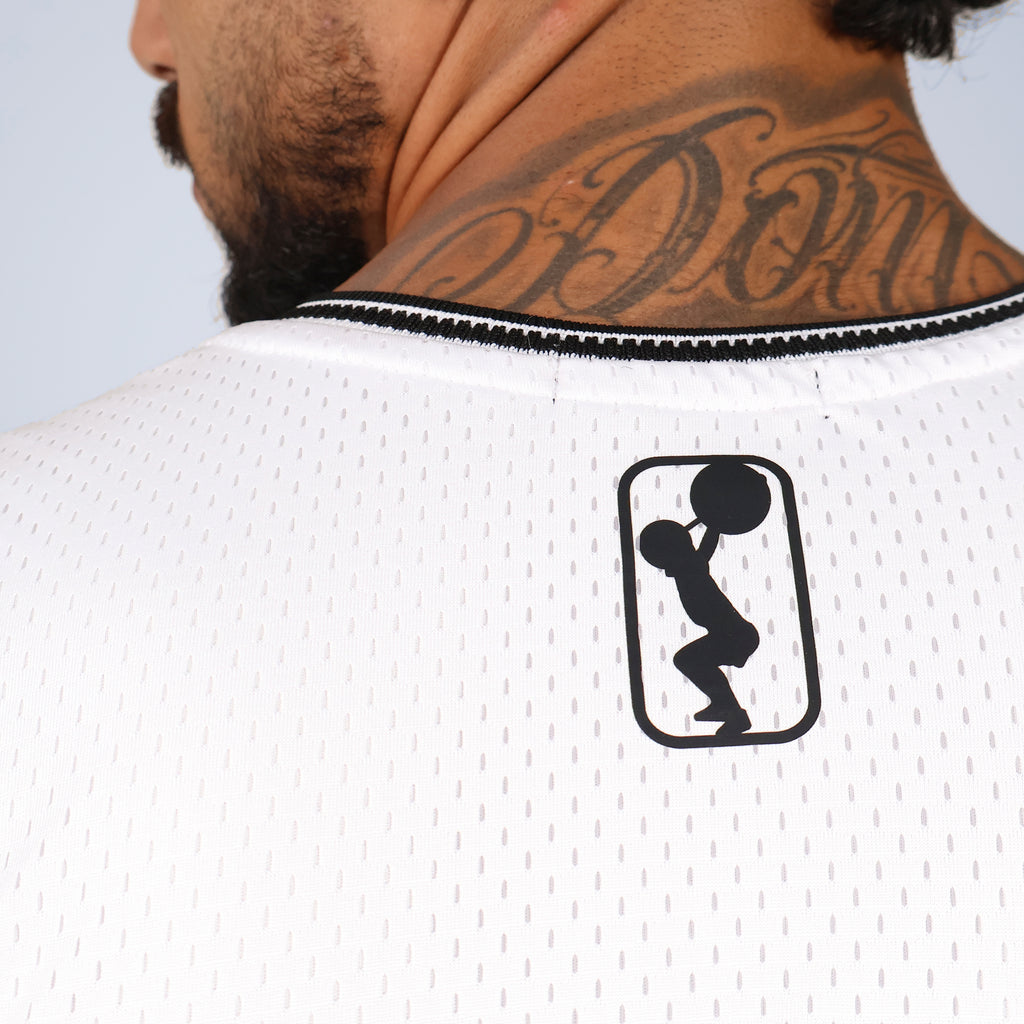 Regata Basquete JESUS SAVES - Branco