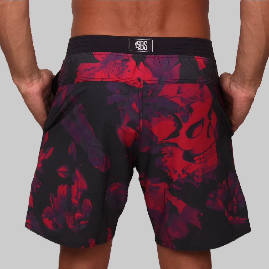 Short mas. BS Skull Red