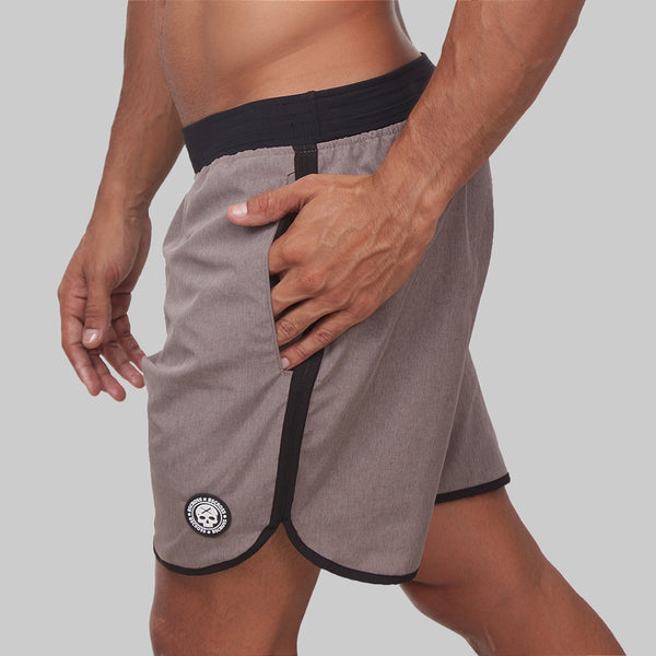 Short mas. BS Evolution - Cinza bege