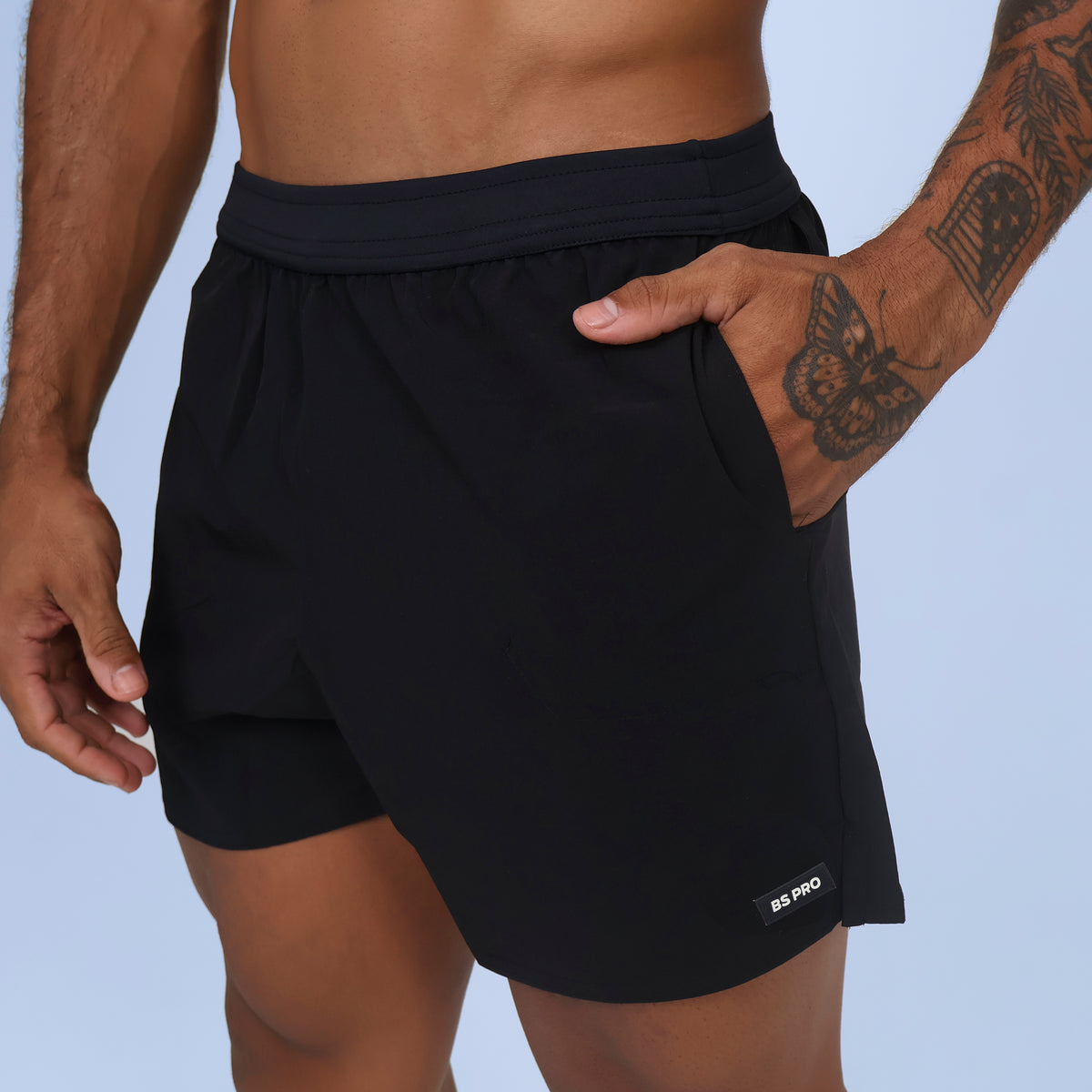 Short Curto BS PRO HYBRID - Preto