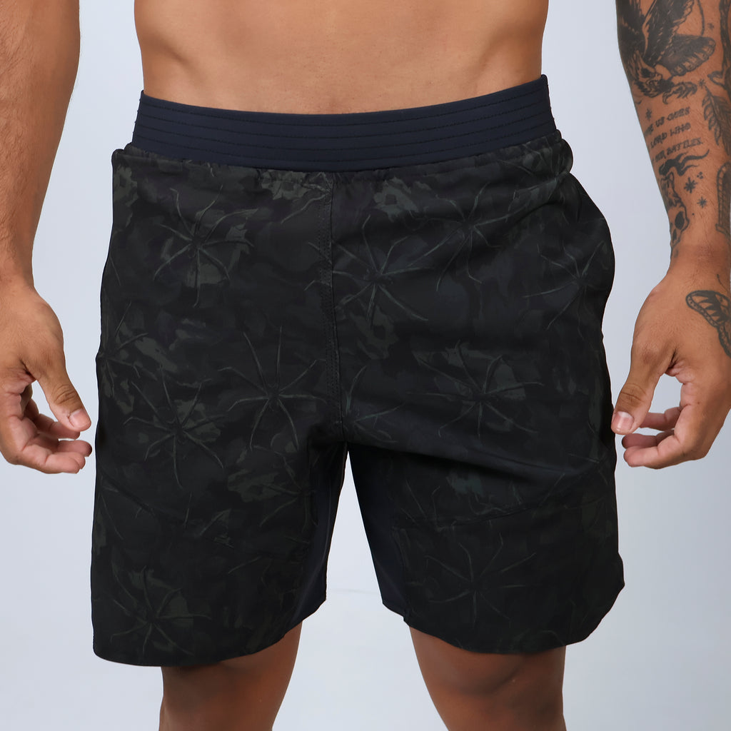 Short Masc c/ Bolso e Zíper - Branco Aranha