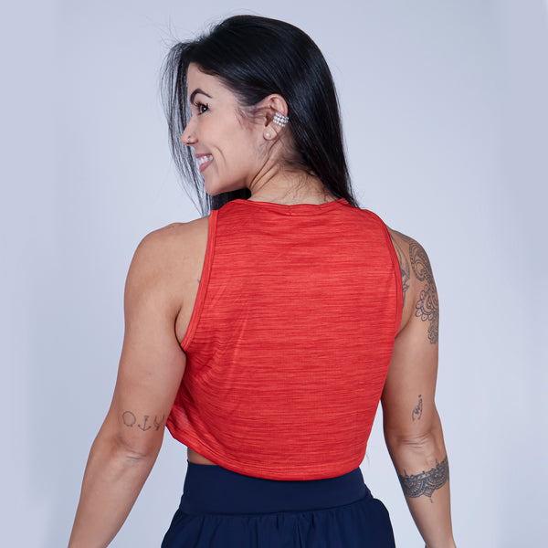 Cropped Caveira Mexicana - vermelho
