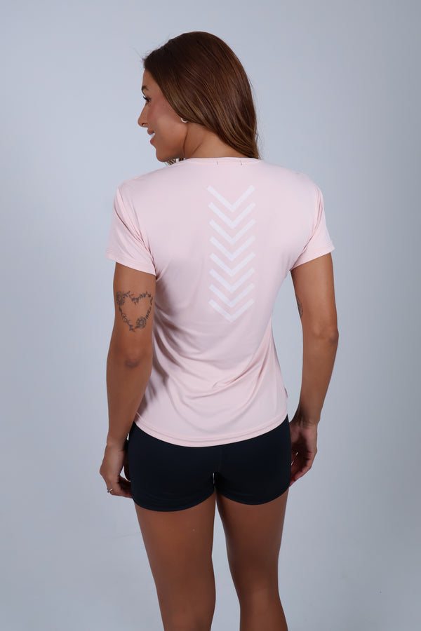 Camiseta Running - Salmão Claro