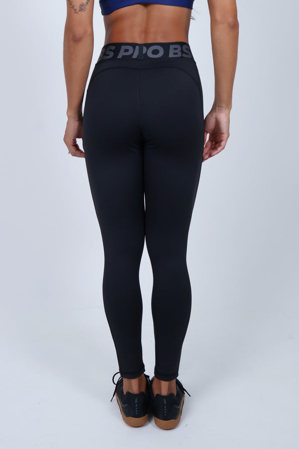 Legging BS PRO Alta COMPRESSÃO - Preto