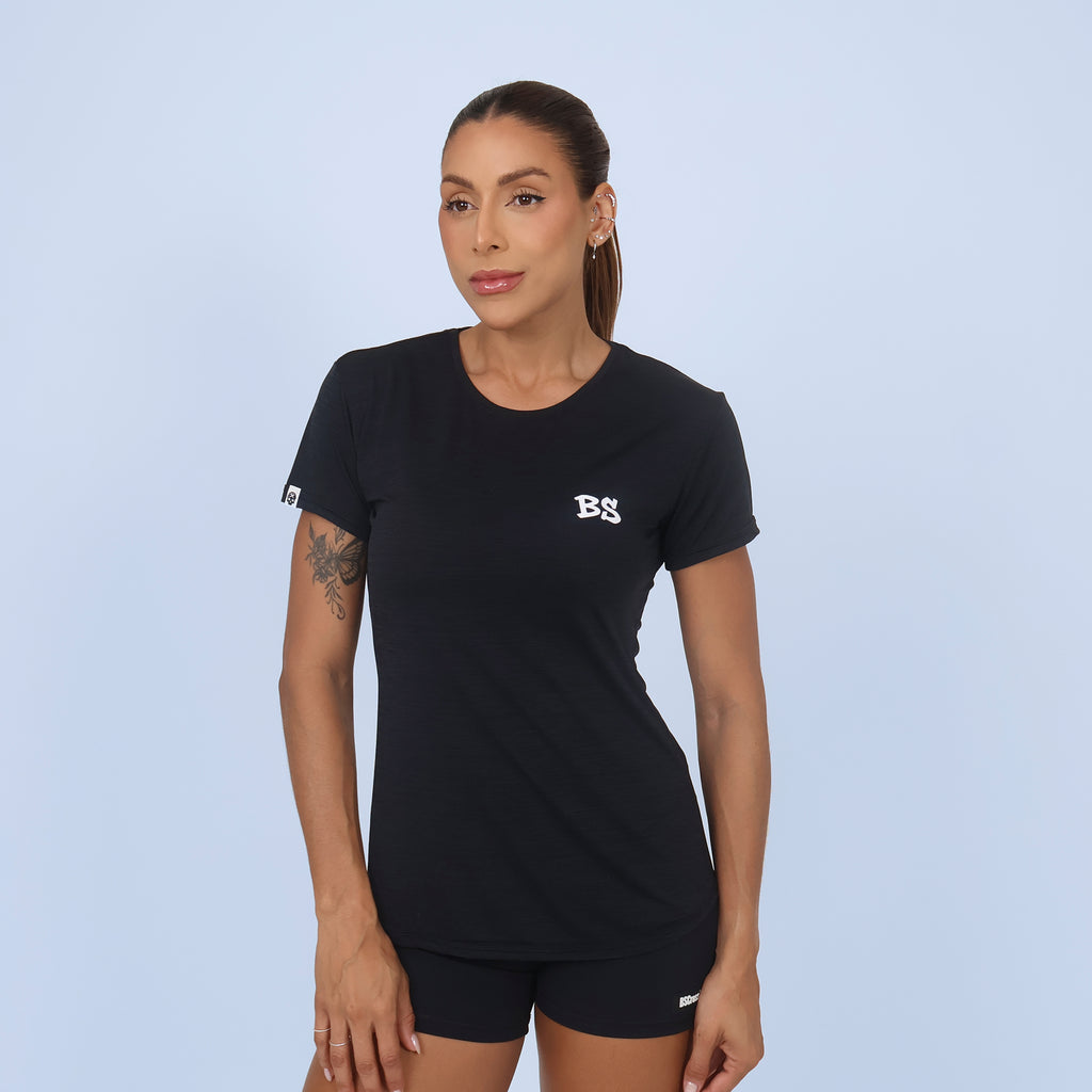 Camiseta Básica BS - Preto