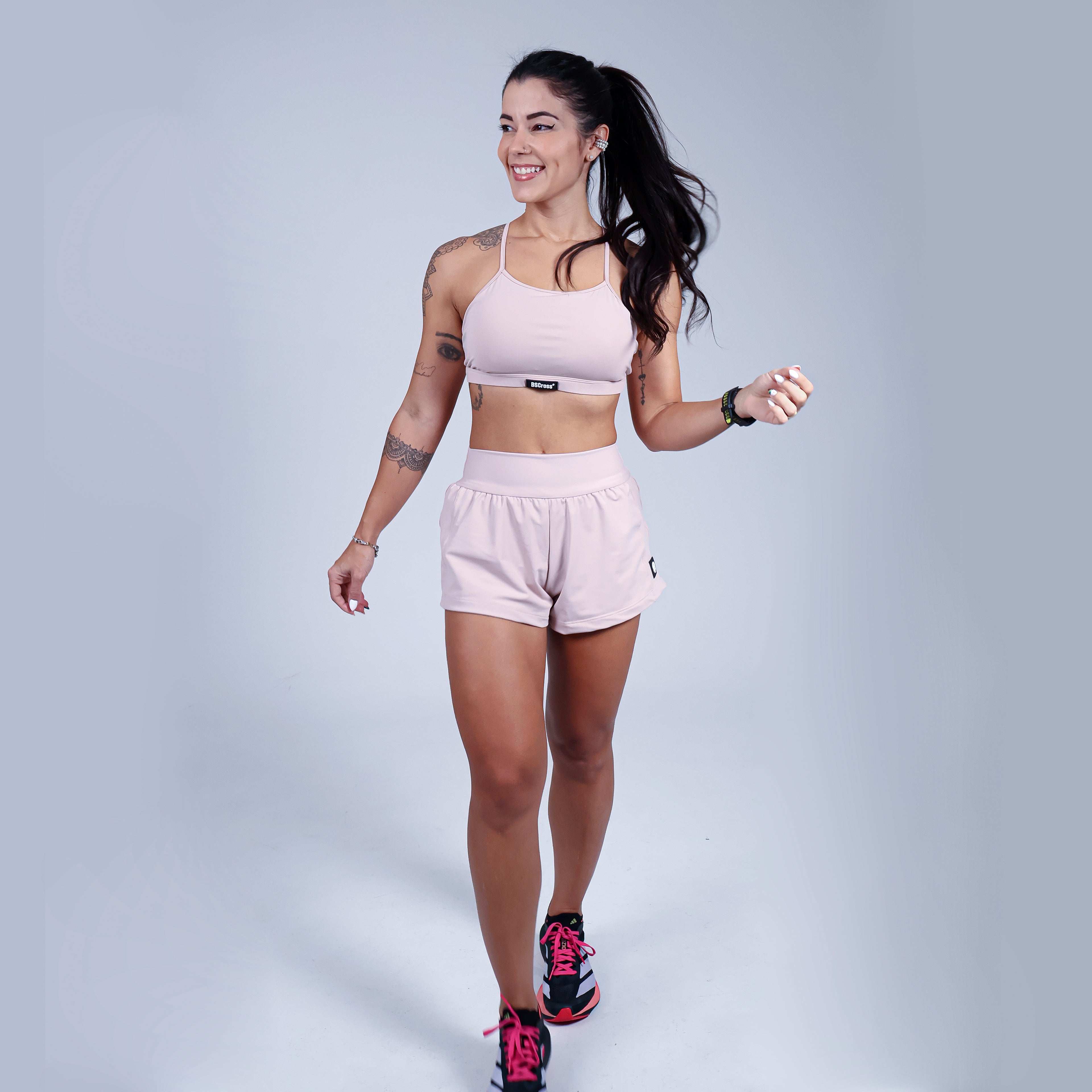 Top c/ Alças Cruzadas - Nude