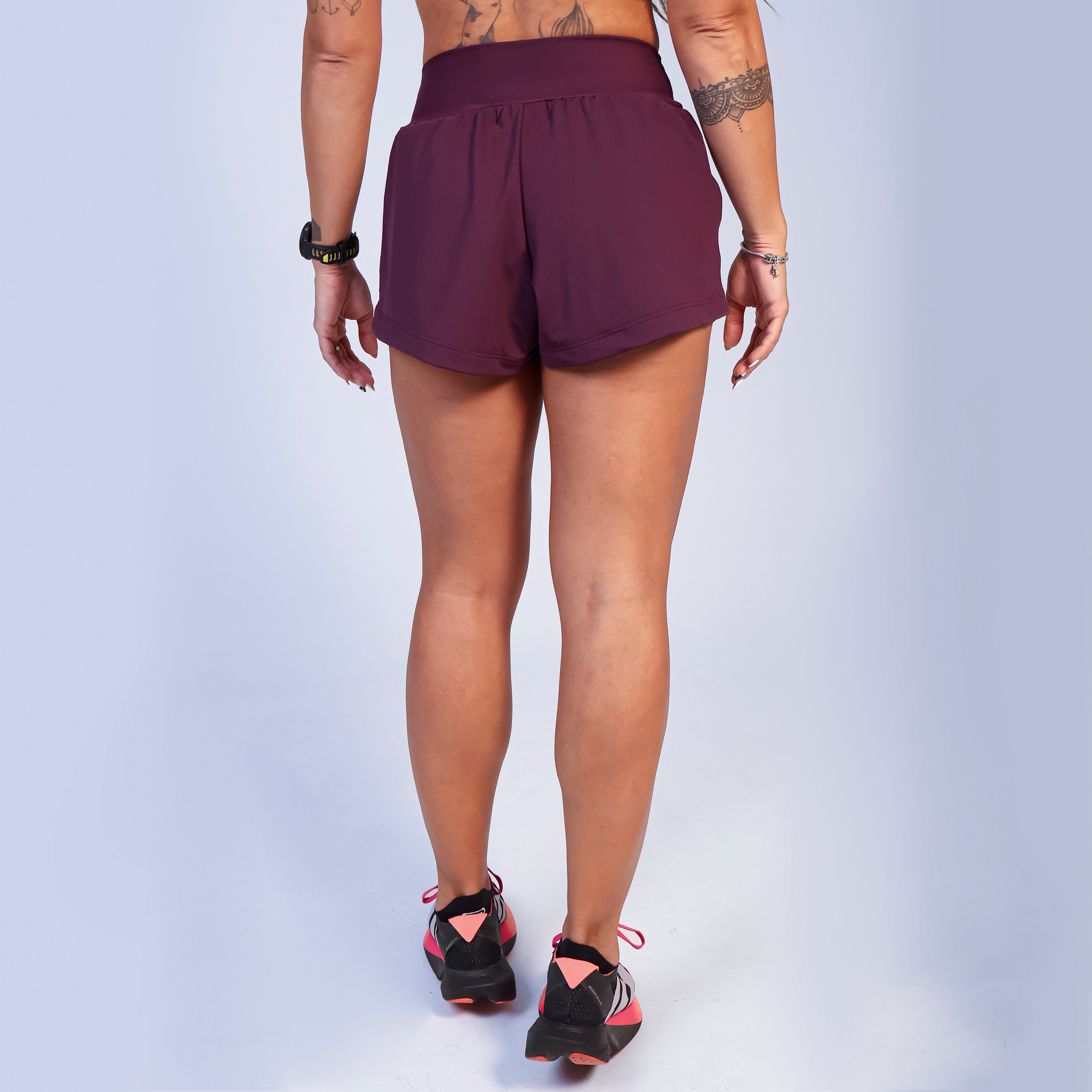 Short Solto c/ Short Interno - Uva