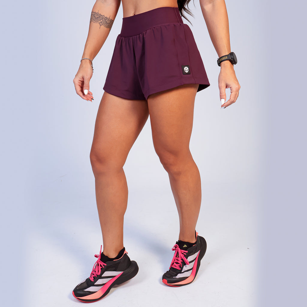 Short Solto c/ Short Interno - Uva