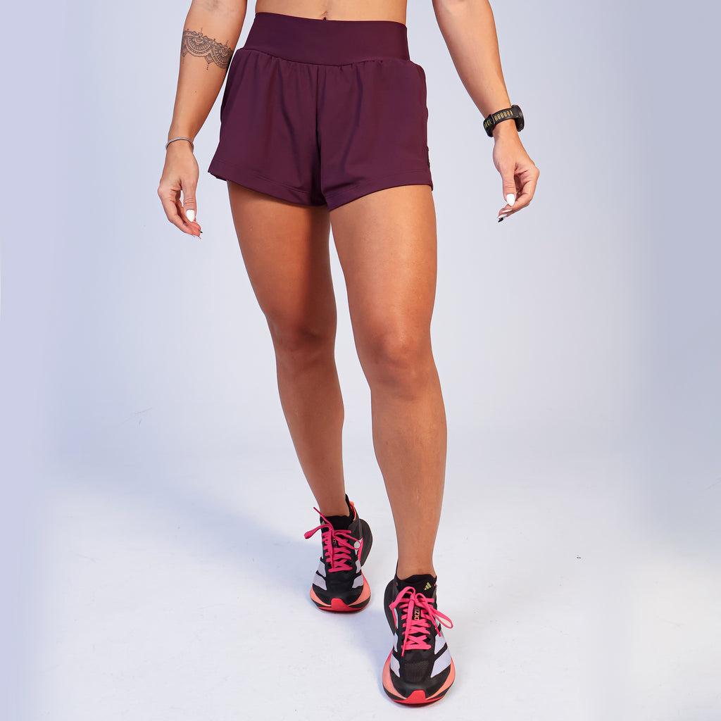 Short Solto c/ Short Interno - Uva