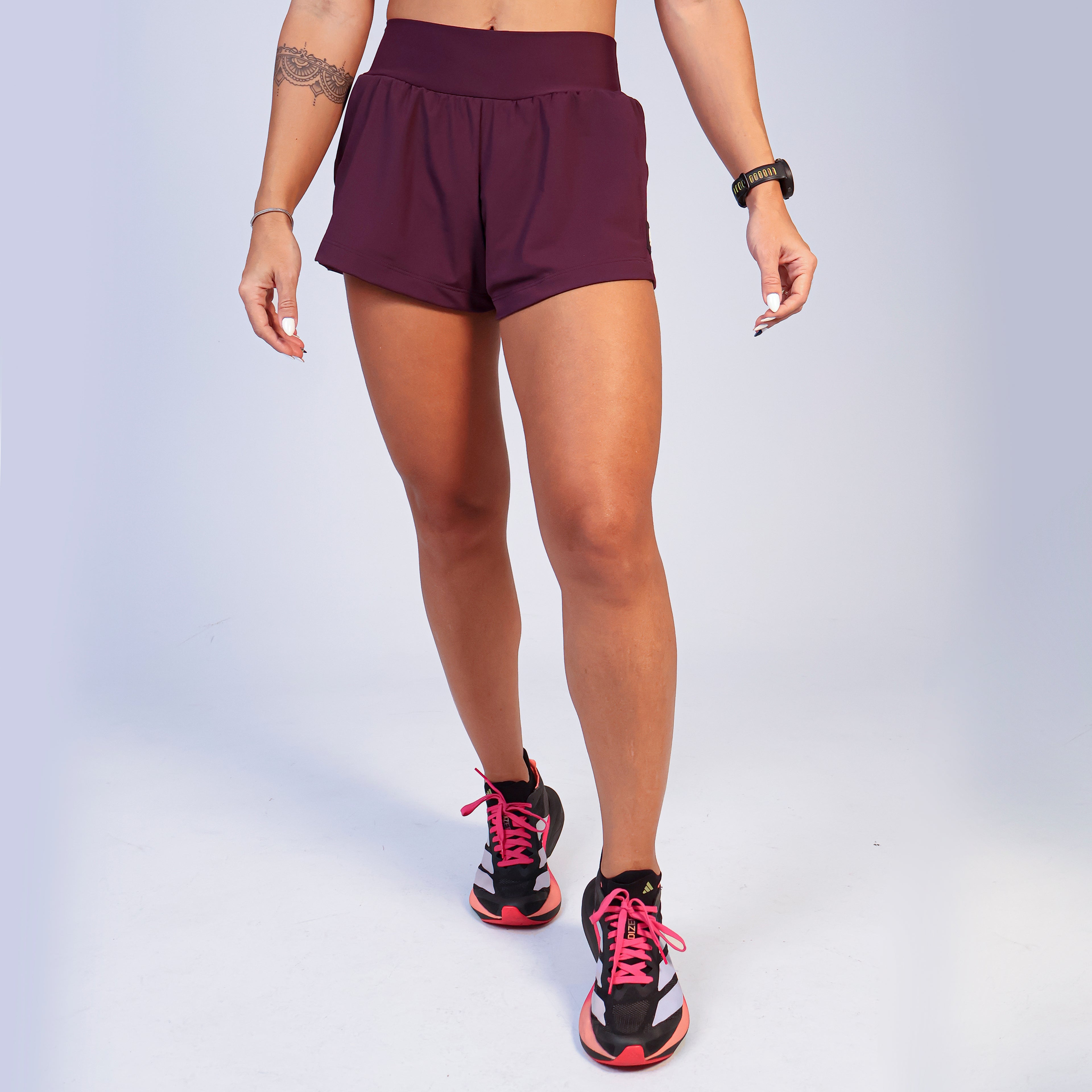 Short Solto c/ Short Interno - Uva