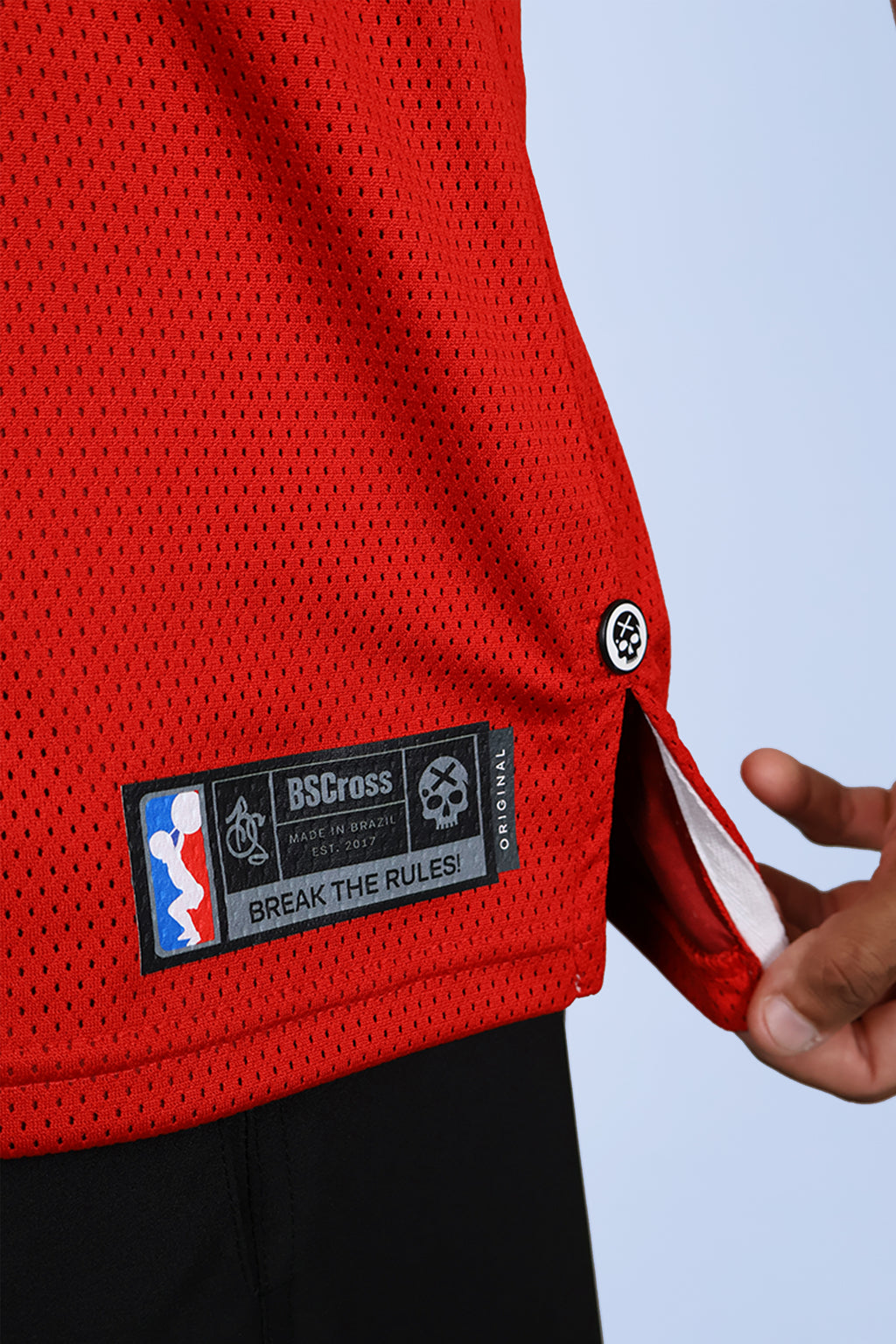 Regata Machão JESUS SAVES- Vermelho