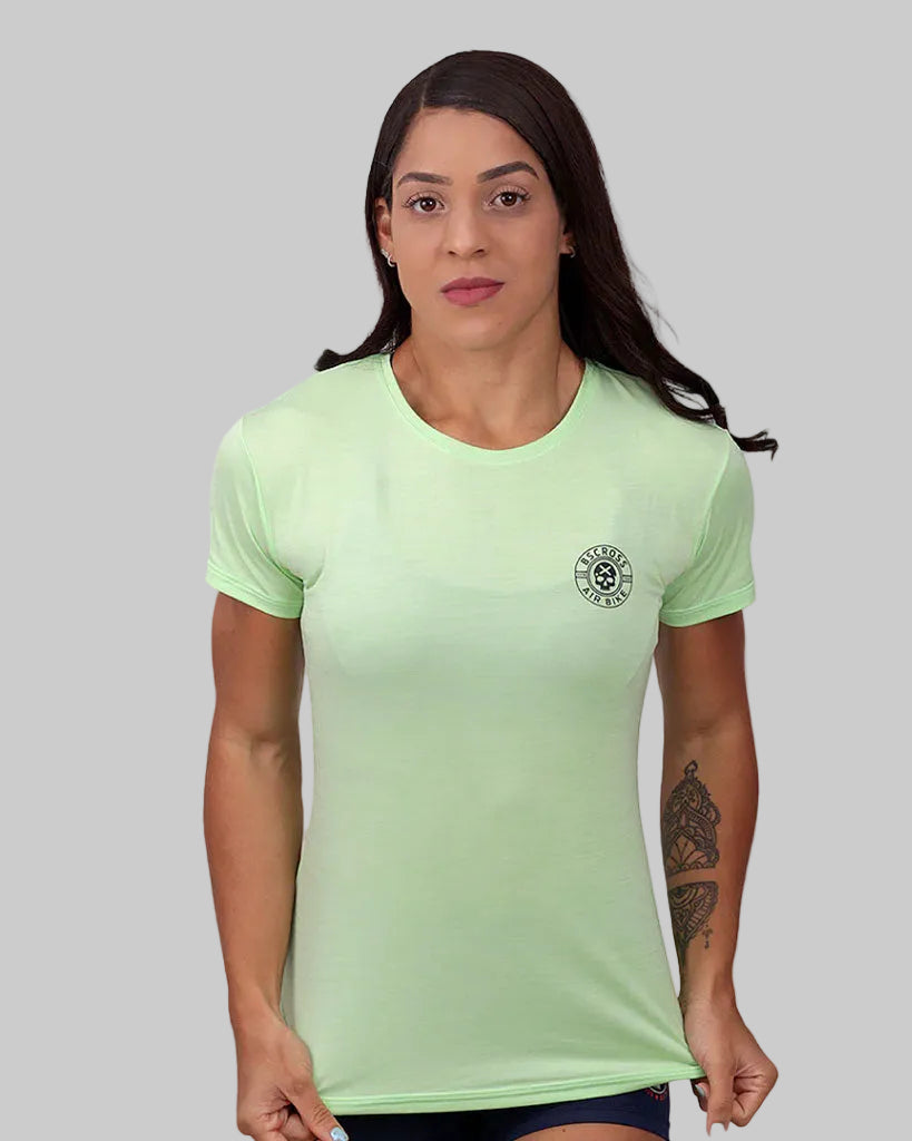 Camiseta fem. BS Air Bike - Verde